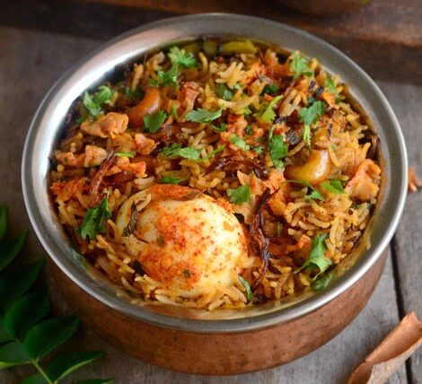 egg biryani